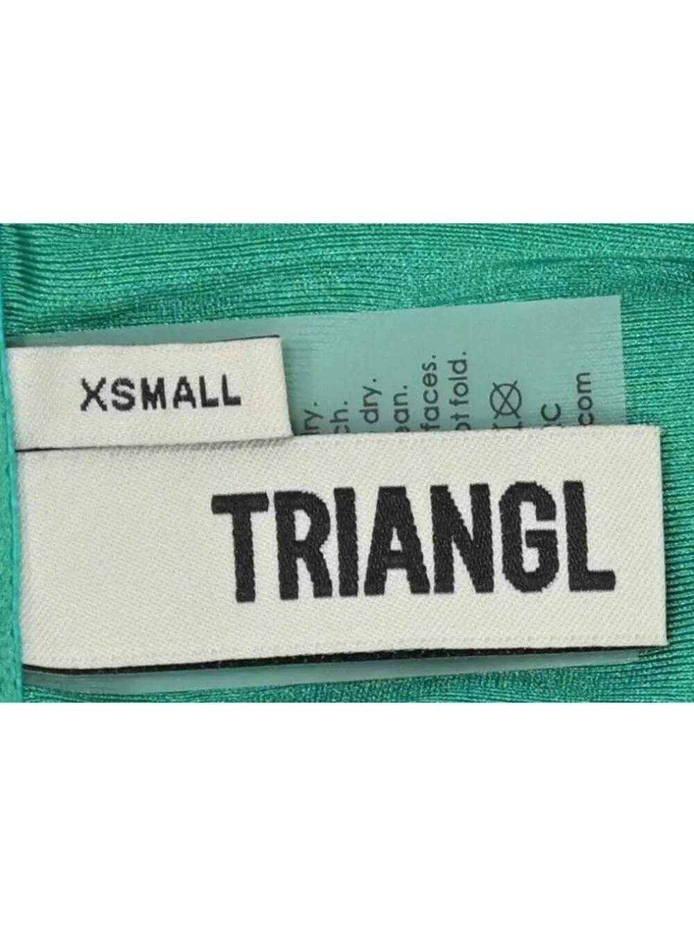 Triangl Swimwear Vinca Bikini Bottoms in SAXE Green